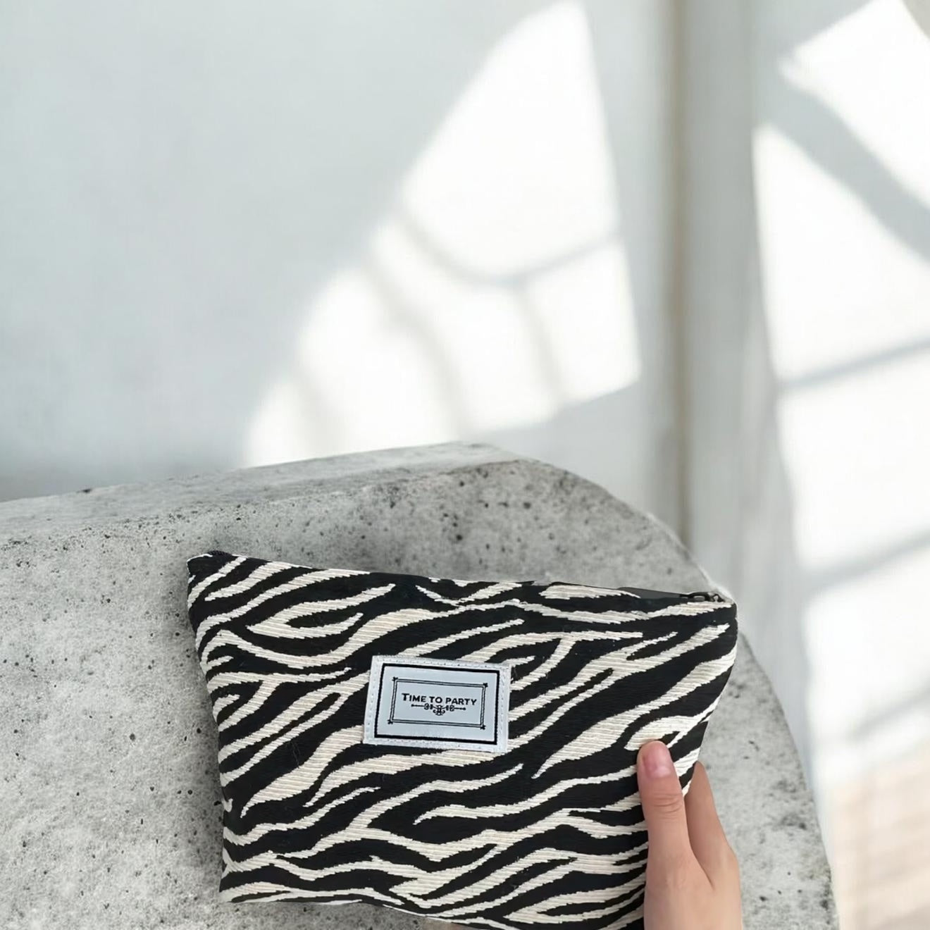 Cosmetiquera Zebra