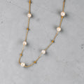 Collar mini perlas