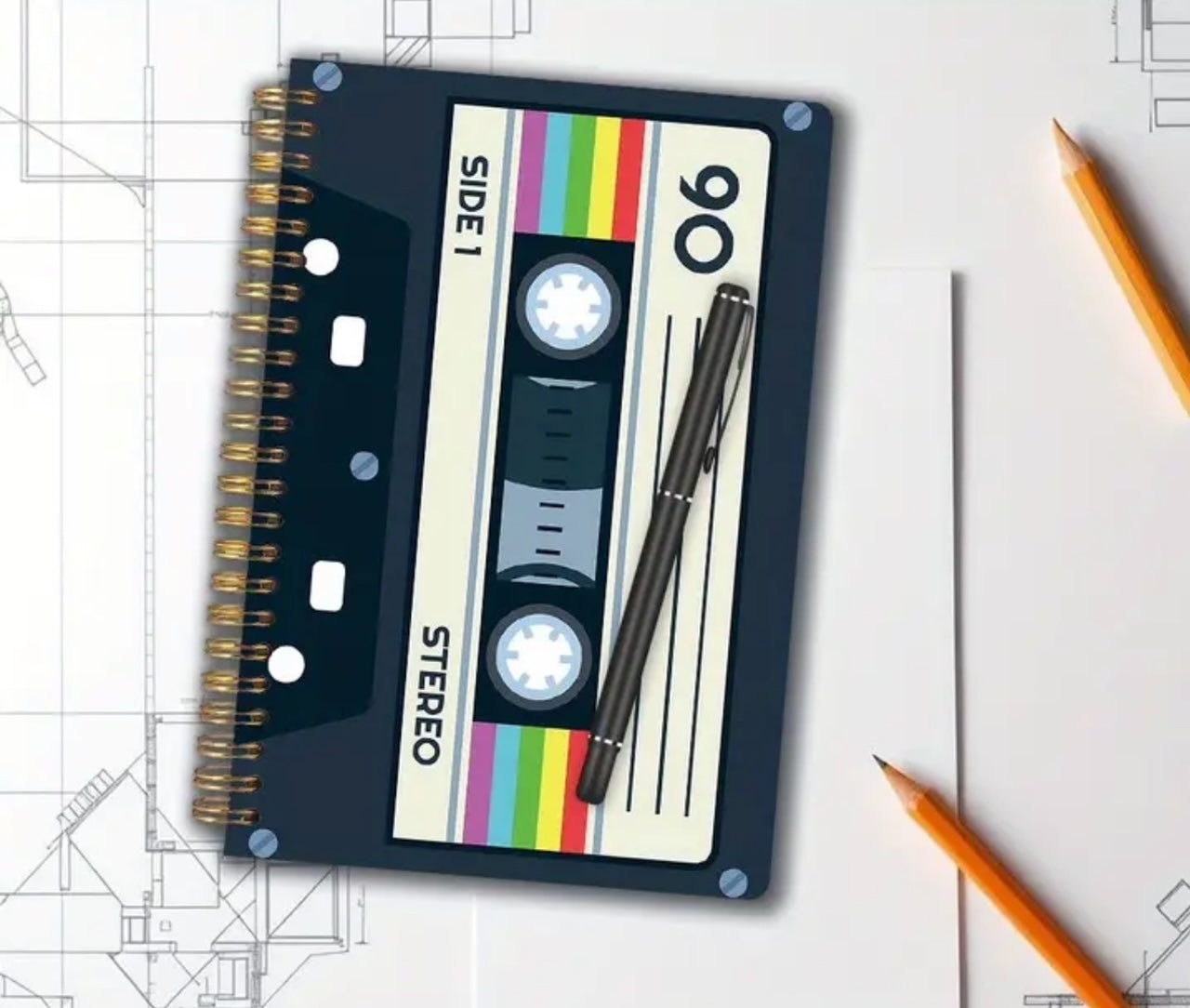 Libreta casette vintage