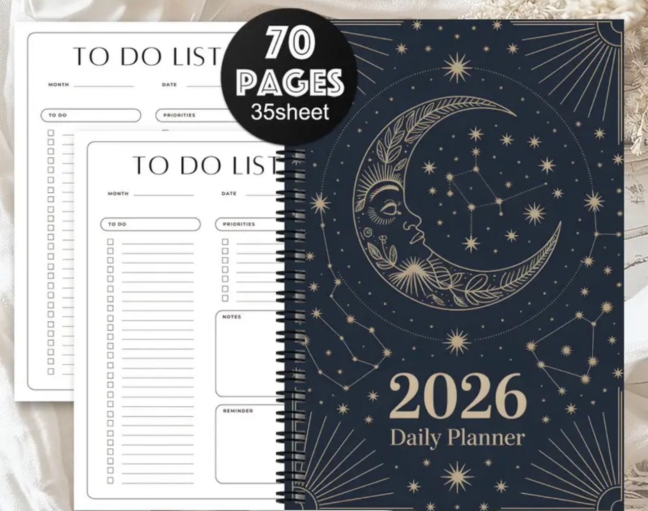 Planificador diseño lunar