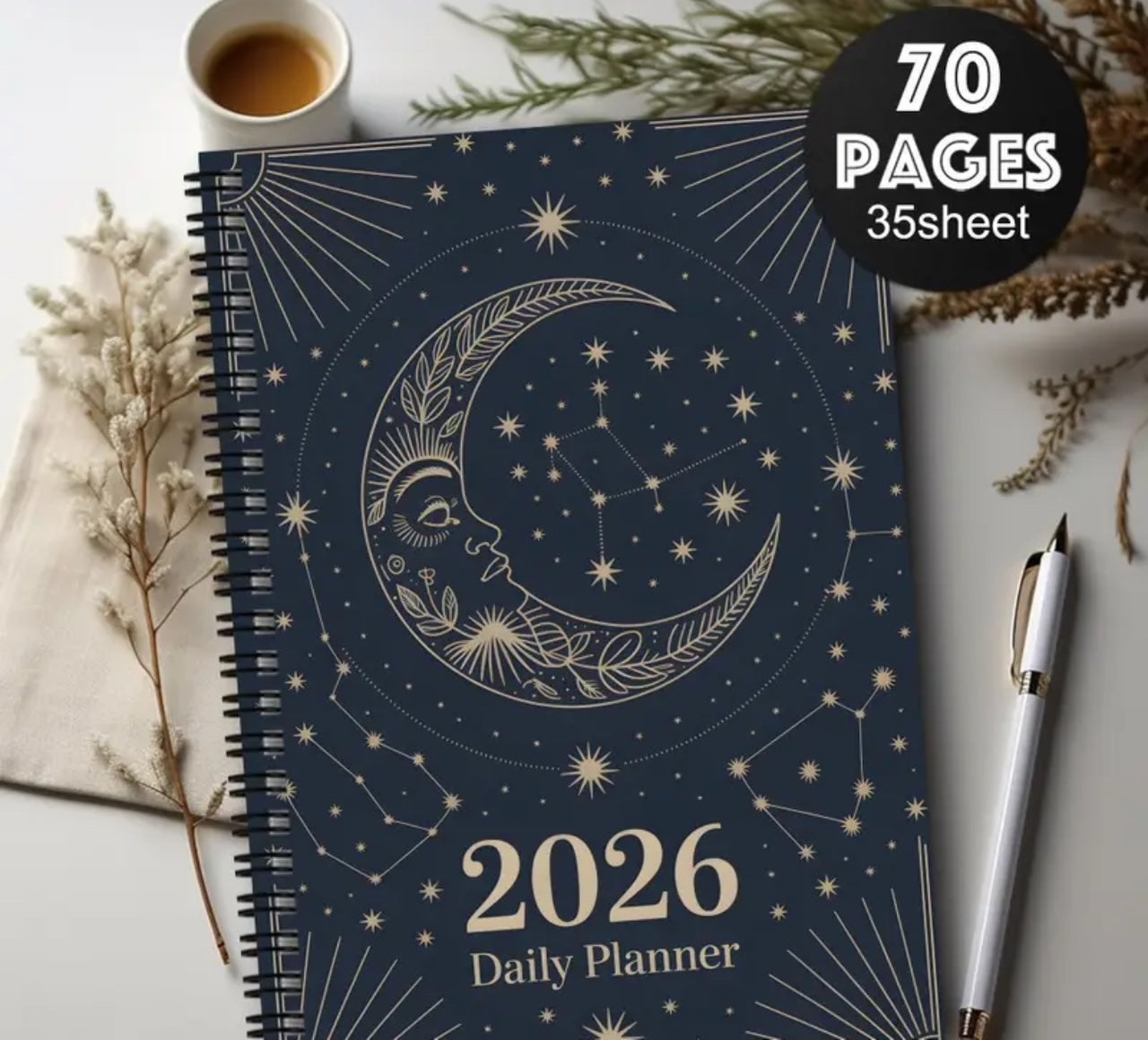 Planificador diseño lunar