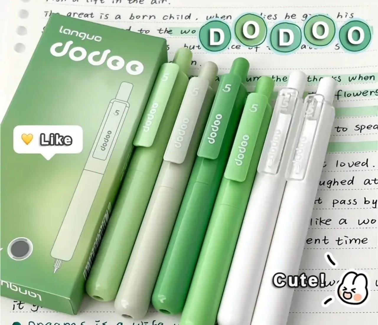 Green Pocket Pens
