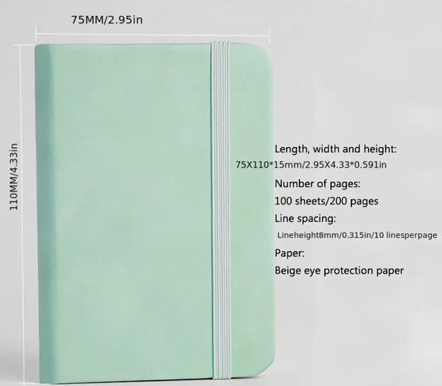 Mini libretas multicolor