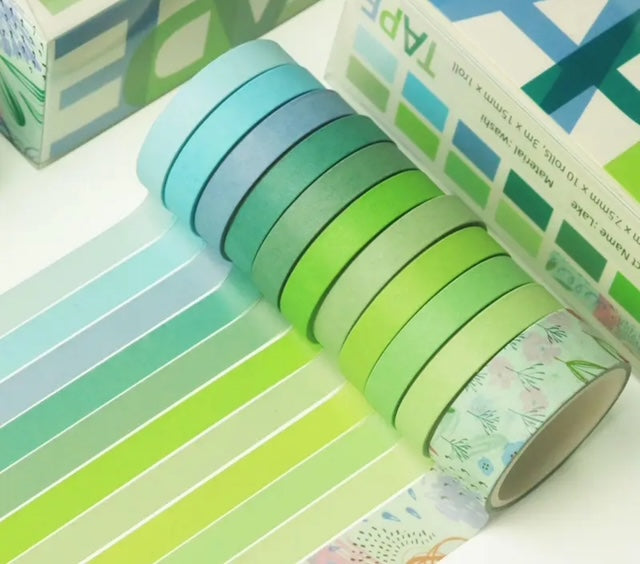 Green Washi Tape