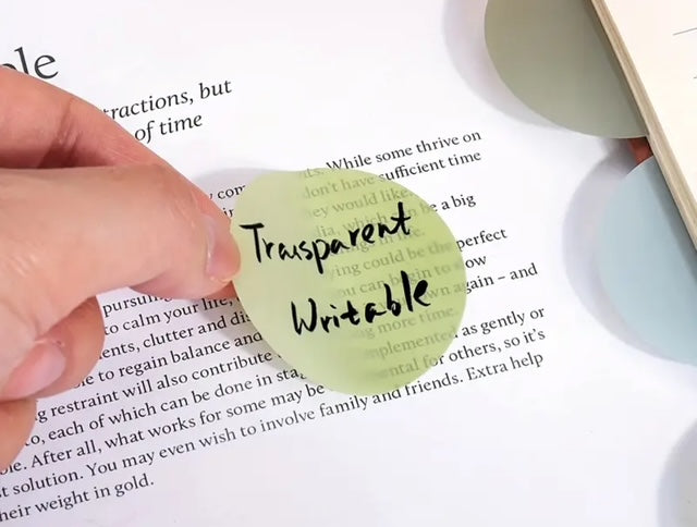 Etiqueta redonda adhesiva matte