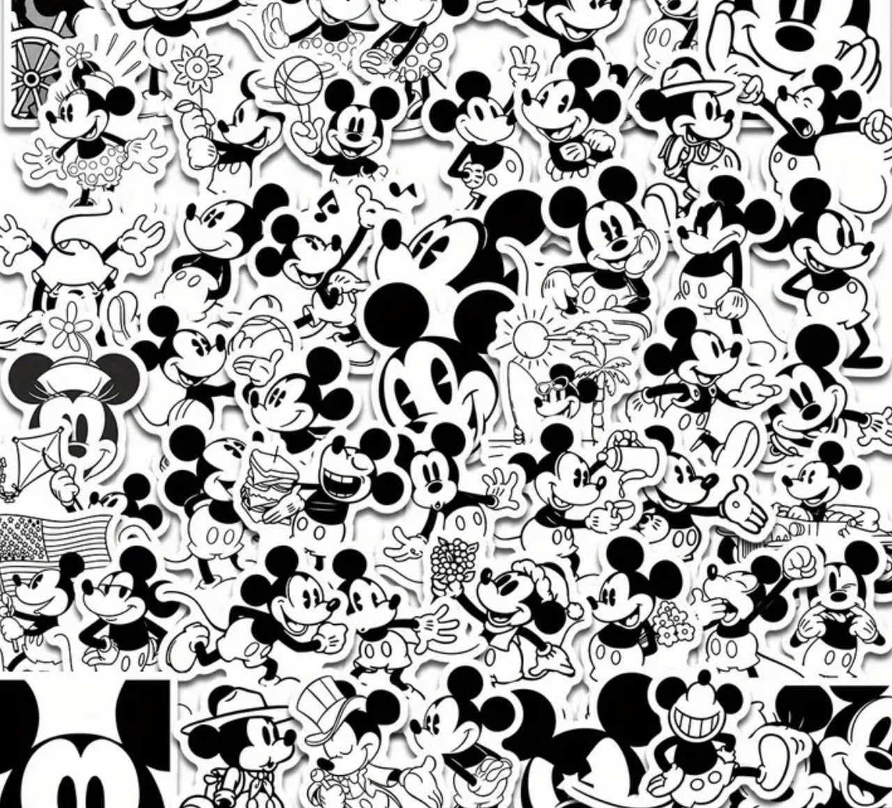 Calcomanías de Mickey