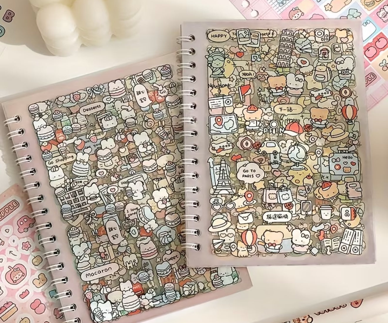 Libro de stickers adhesivos